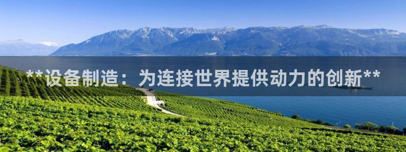 彩神Vii购彩-购彩大厅：**设备制造：为连接世界提供动力的创新**
